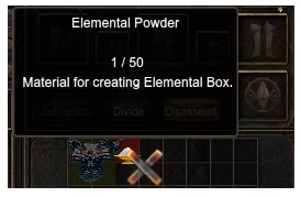 Slot Radiance - Cách tìm kiếm để khai mở phong ấn (linh thạch slot 5) 2 Elemental Powder