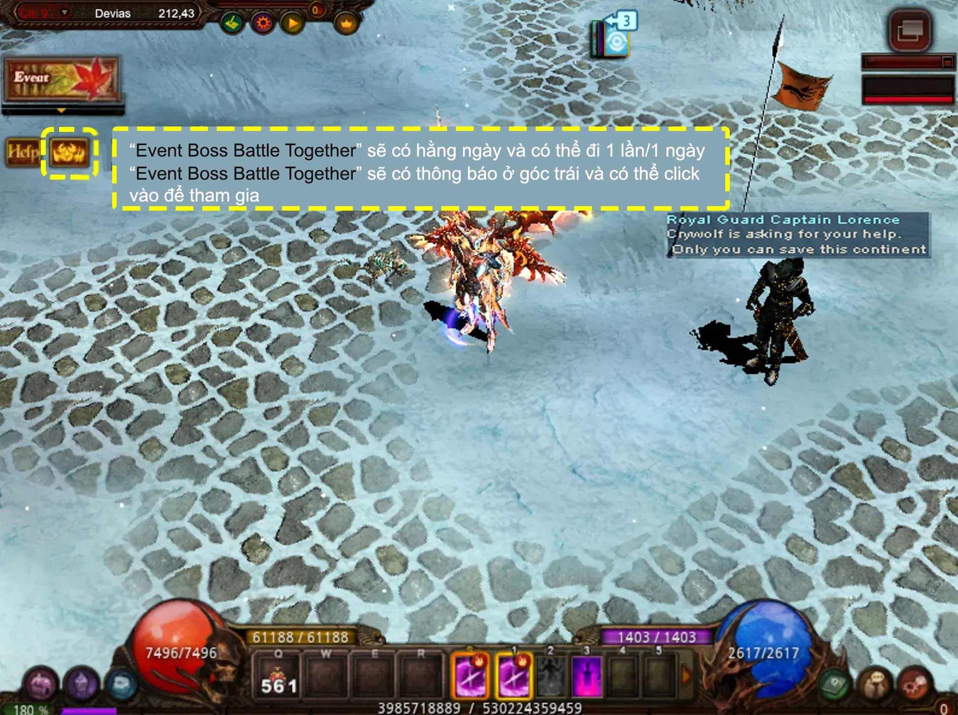 boss battle together map