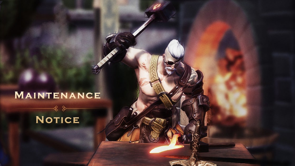 maintenance notice