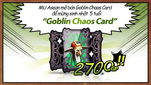 goblin chaos card gp shop